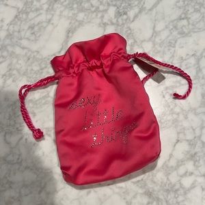 Victoria’s Secret Pink Satin Pouch.  NWT